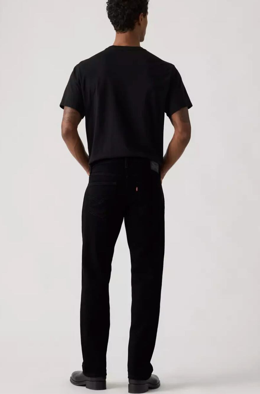 Levi's 559 Men's Jeans 40x32 Relaxed Straight Fit Black Stretch Denim NWT